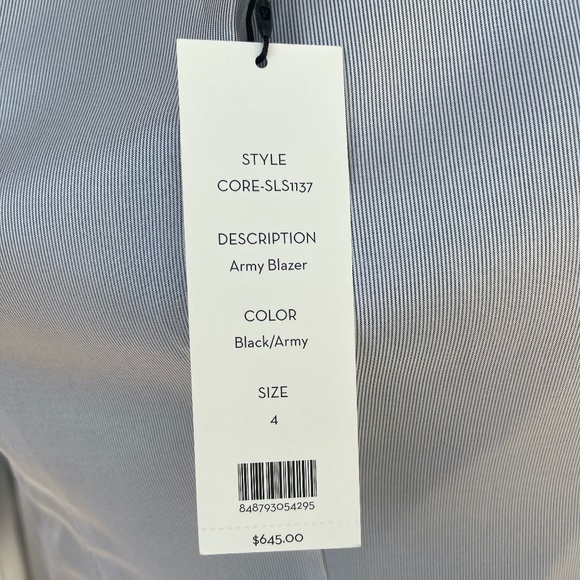 Women's Black and Gray Blazer - Picture 11 of 12